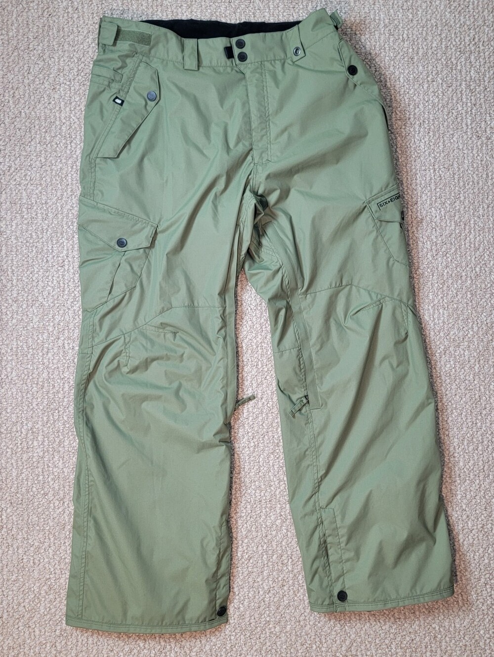 686 Mannual infiDRY 10k Waterproof Snowboard Pants Men's XL Green L1W916